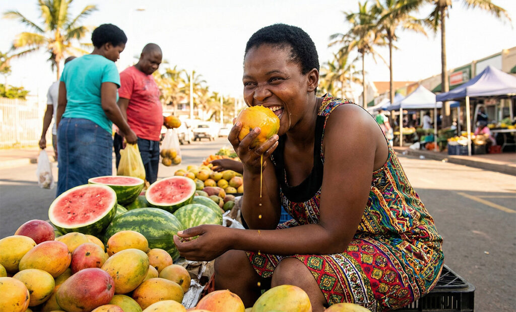 Eating healthy in SA