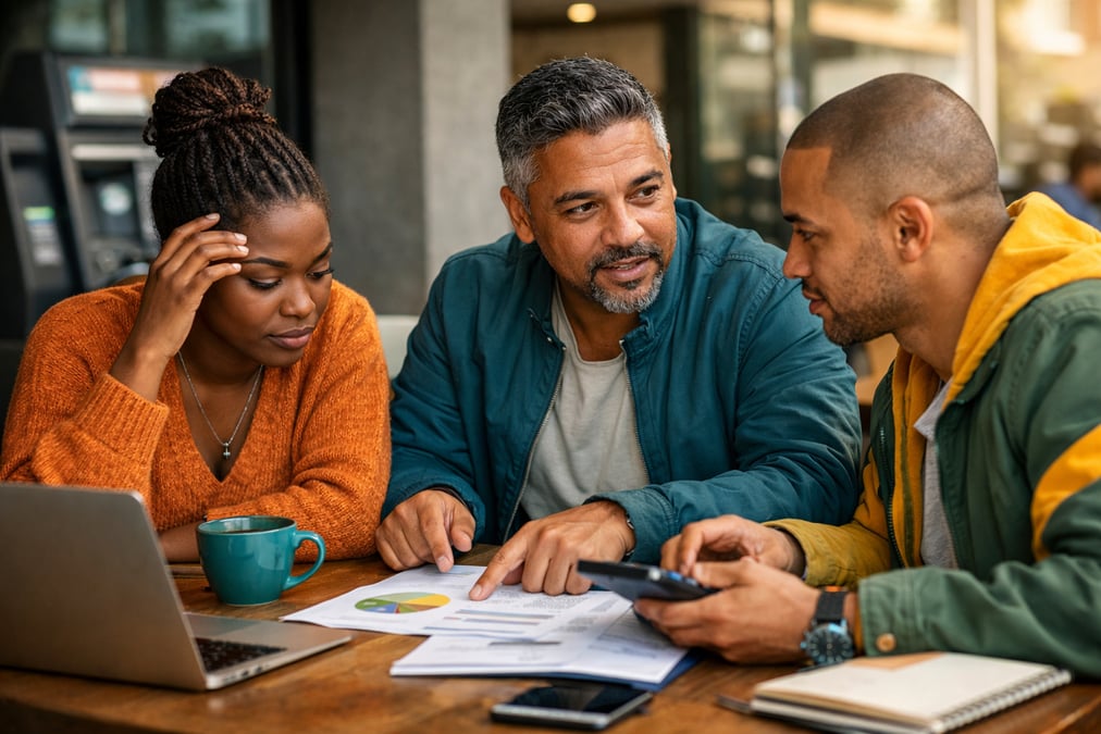 Professional finance stock photo