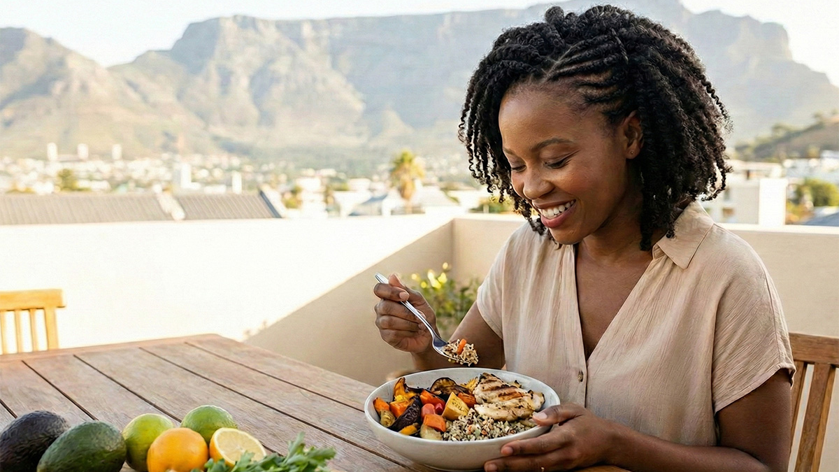 Eating healthy in SA