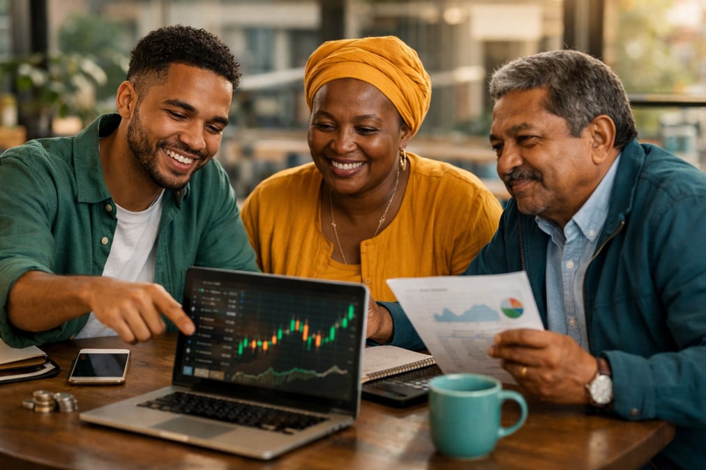 Professional finance stock photo